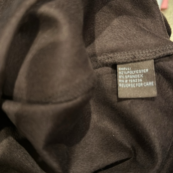 J McLaughlin Faux Suede Bell Sleeve Top, Size S - Picture 3 of 4